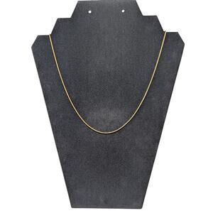 E.G. Italy 14K Yellow Gold Snake Chain Necklace – 20”, 4.49g, Hallmarked